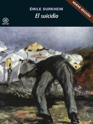 cover image of El suicidio